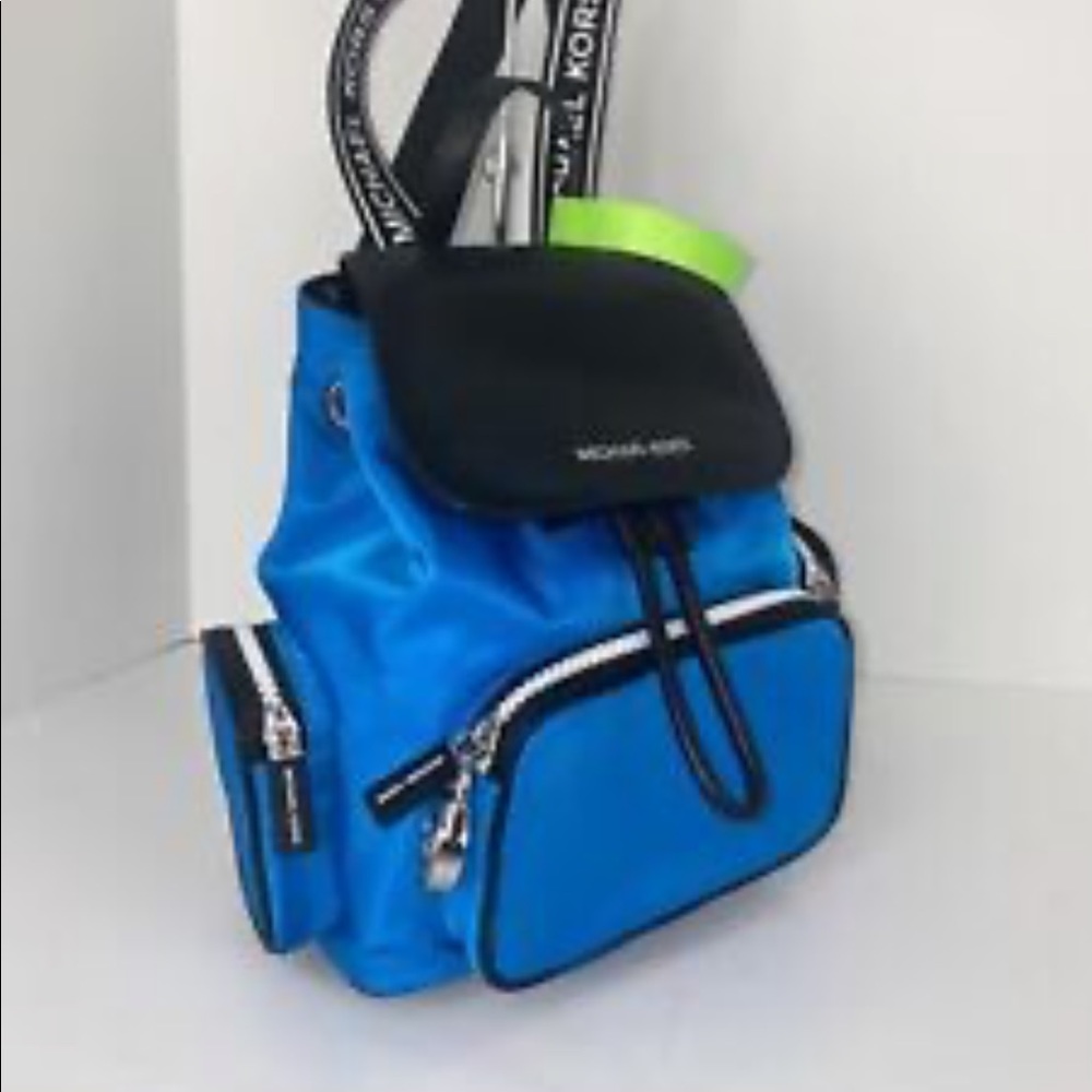 ISO Rare MK Abbey Cargo backpack in Blue